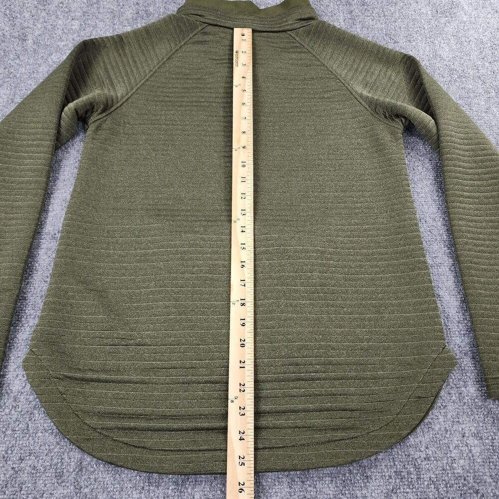Columbia Jacket Womens Small Green Park Range Pullover 1/2 Zip Omni-Wick Hiking - Picture 6 of 16